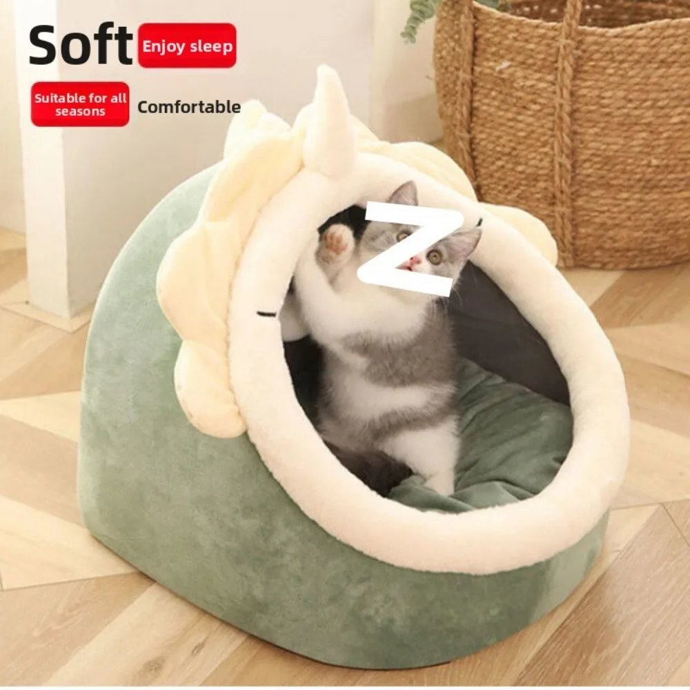All Season Universal Villa Home Enclosed Cat Winter Warm Dog House Bed for Pets Indoor Outdoor Use Soft Durable Material 
All Season Universal Villa Home Enclosed Cat Winter Warm Dog House Bed for Pets Indoor Outdoor Use Soft Durable Material