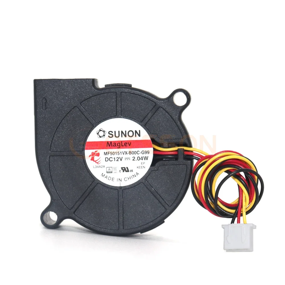 +NEW for SUNON DC12V 2.04W MF50151VX-B00C-G99 5015 fan 50X50X15MM cooling fan Arduino 
+NEW for SUNON DC12V 2.04W MF50151VX-B00C-G99 5015 fan 50X50X15MM cooling fan Arduino