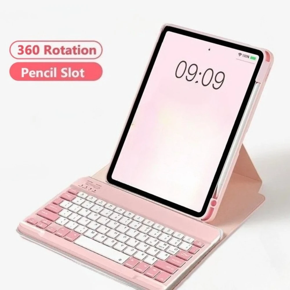 Keyboard Case with Pencil Slot for Samsung Galaxy Tab A11 Plus 11" 2025 S11 X730 S9 S7 S8 A9 Plus S10 Lite Rotating Cover Funda
Keyboard Case with Pencil Slot for Samsung Galaxy Tab A11 Plus 11" 2025 S11 X730 S9 S7 S8 A9 Plus S10 Lite Rotating Cover Funda
