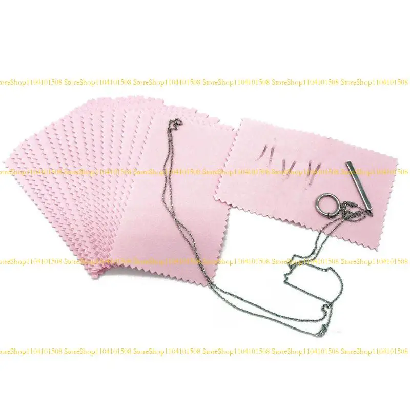 15YC 50Pcs Pink Polishing Cleaning Cloth Jewelry Silver Gold Cleaner Jewelry Tools for Silver Gold Brass and Copper Jewelry
15YC 50Pcs Pink Polishing Cleaning Cloth Jewelry Silver Gold Cleaner Jewelry Tools for Silver Gold Brass and Copper Jewelry