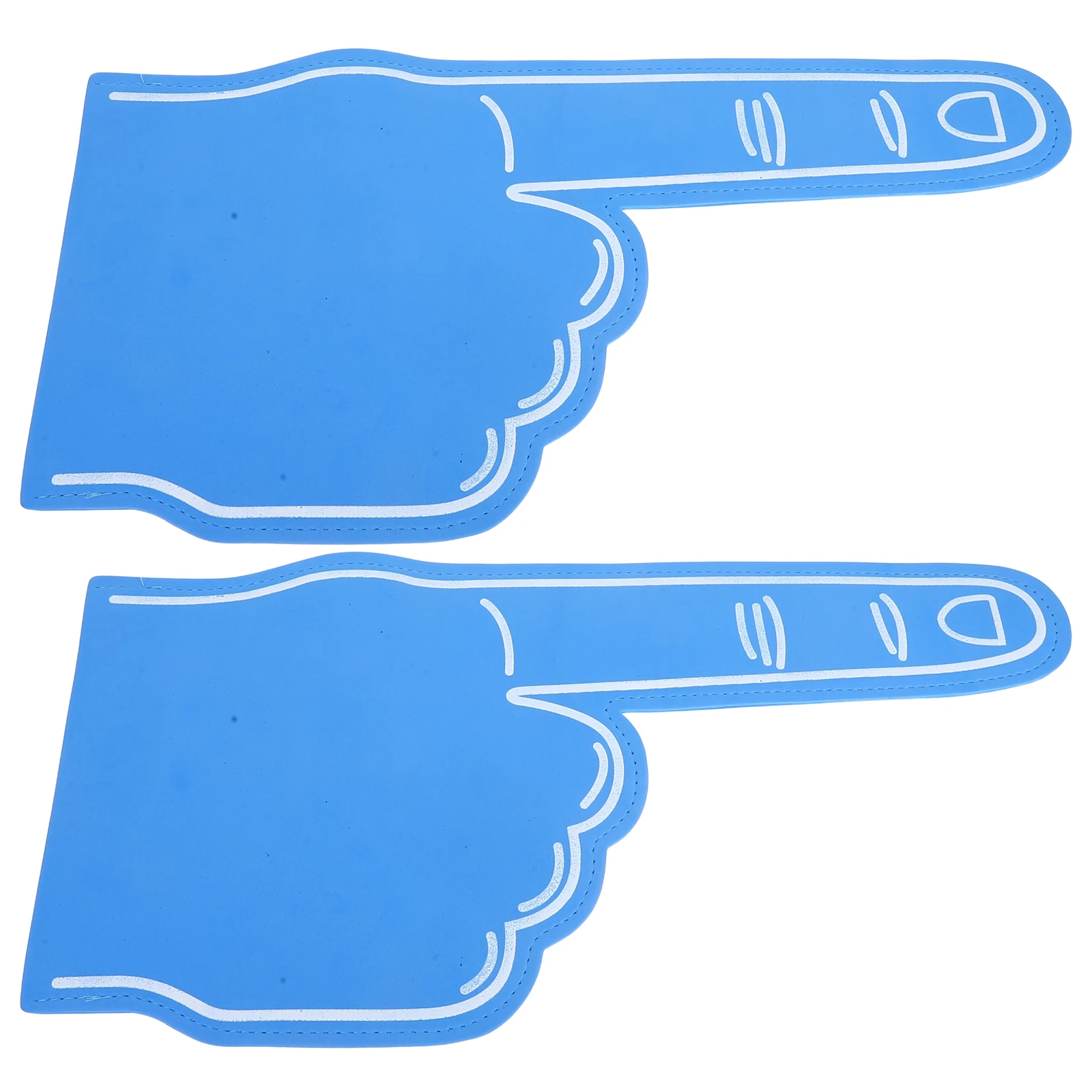 2Pcs Cheerleader Kids Toys Blue Foam Finger Props Gloves Happy Birthday Foam Finger Sporting Events Party FavorReusable 
2Pcs Cheerleader Kids Toys Blue Foam Finger Props Gloves Happy Birthday Foam Finger Sporting Events Party FavorReusable