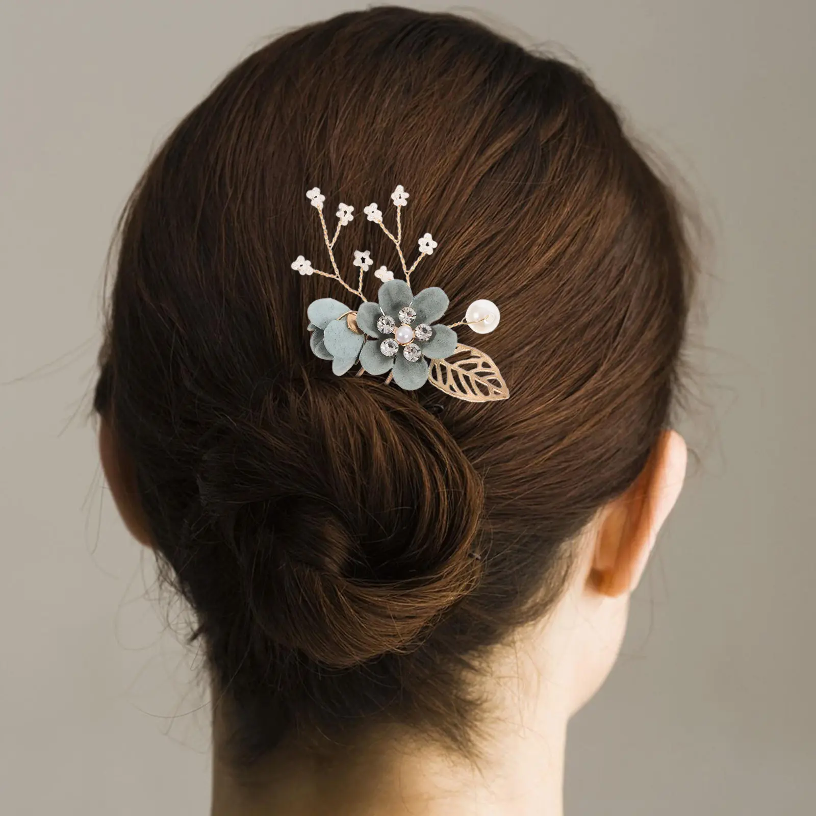1 Set Wedding Hair Comb Floral Bridal Headpiece Pearl Rhinestone Bride Hair Accessories for Bridesmaids Flower Girls Party
1 Set Wedding Hair Comb Floral Bridal Headpiece Pearl Rhinestone Bride Hair Accessories for Bridesmaids Flower Girls Party