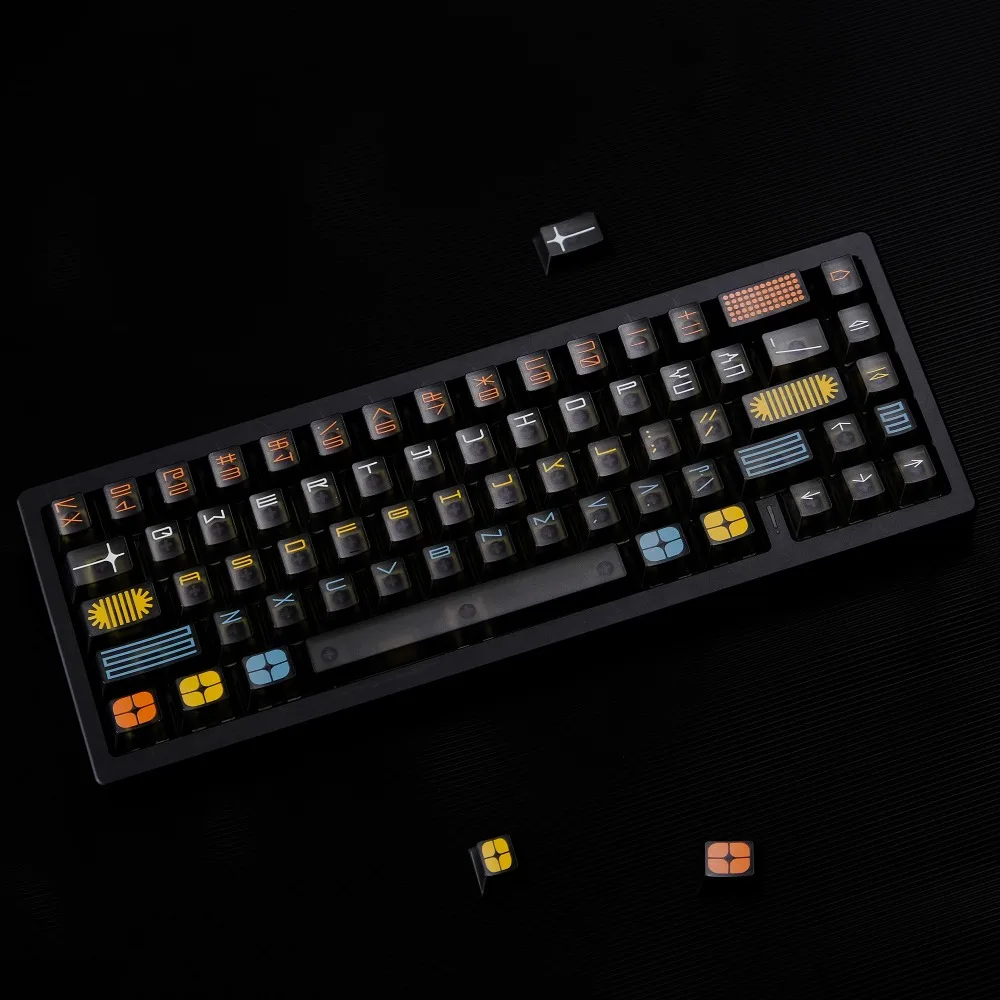 Набор клавишных колпачков GMK Expo Translucence, персонализированная крышка для клавиатуры из АБС-пластика, колпачок с вишневым профилем для механических аксессуаров для клавиатуры
Набор клавишных колпачков GMK Expo Translucence, персонализированная крышка для клавиатуры из АБС-пластика, колпачок с вишневым профилем для механических аксессуаров для клавиатуры