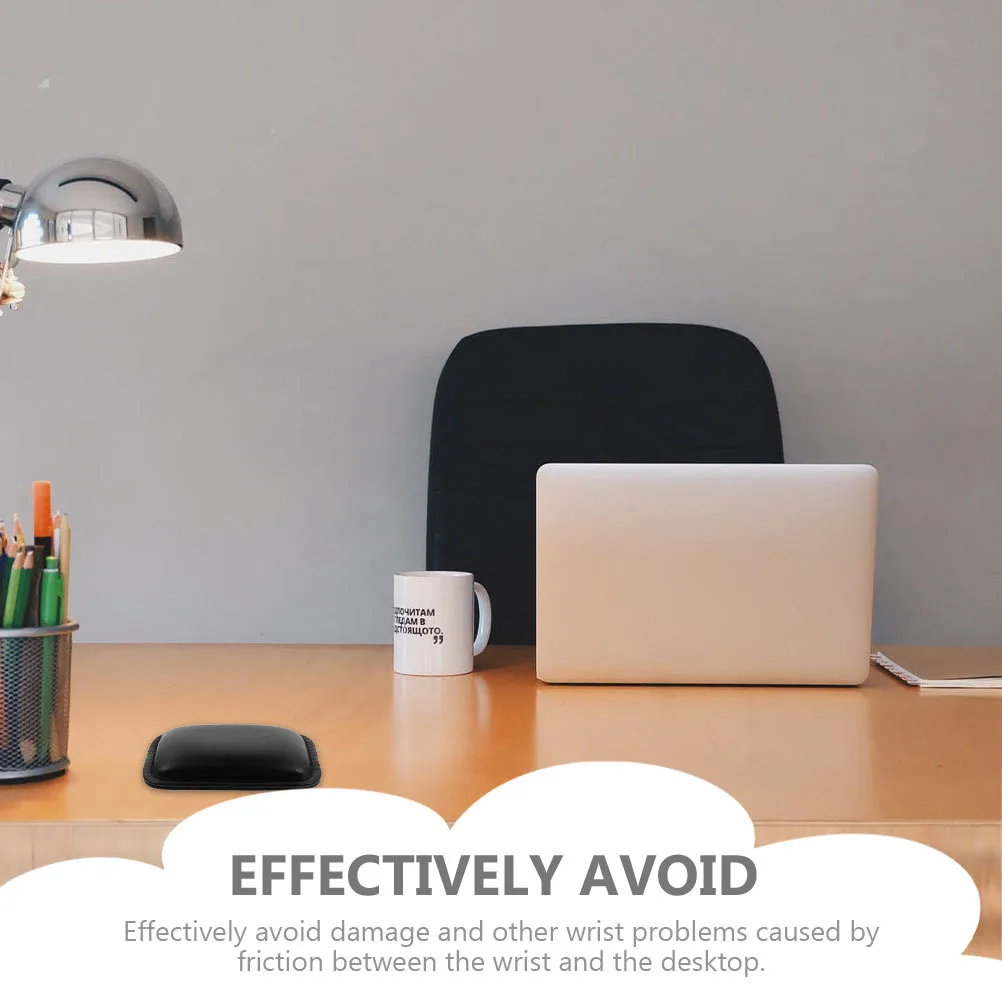 2pcs Wrist Support Keyboard Pad Computer Hand Rest Ergonomic Design Comfortable For Office Gaming Long-Term Use