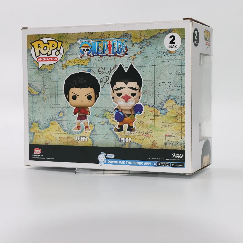 Authentic Funko Pop One Piece Luffy & Foxy Chibi Style Vinyl Figure Collectible Model Desktop Decor Gift for Anime Fans
Authentic Funko Pop One Piece Luffy & Foxy Chibi Style Vinyl Figure Collectible Model Desktop Decor Gift for Anime Fans