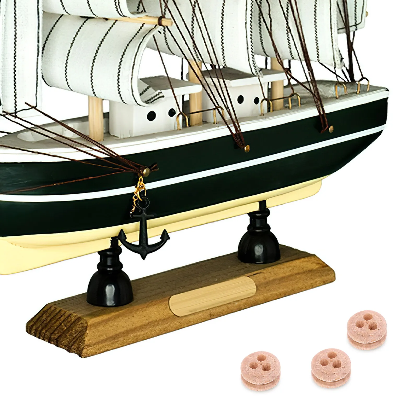 20Pcs Wood Ship Wheel Small Pulley DIY Craft Making Accessories Replacement Ship Assembly Parts Wood Pulley Set for Kids
20Pcs Wood Ship Wheel Small Pulley DIY Craft Making Accessories Replacement Ship Assembly Parts Wood Pulley Set for Kids