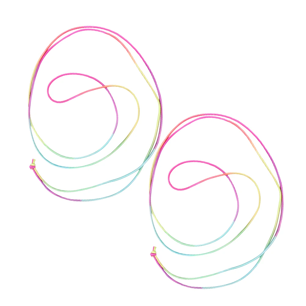 2pcs Jump Colorful Elastic Skipping Jumping Sports Rubber Band Skipping Rope Outdoor Jump Rope Training
2pcs Jump Colorful Elastic Skipping Jumping Sports Rubber Band Skipping Rope Outdoor Jump Rope Training