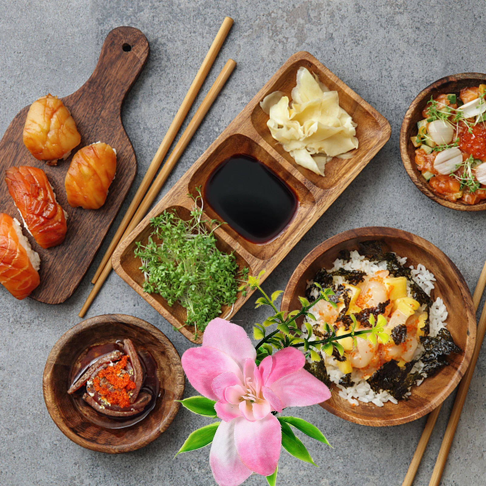 4Pcs Orchid Artificial Flower Ornaments Sushi Plate Decorations Fake Flower Grass Food Plate Decors Live Succulents Plants
4Pcs Orchid Artificial Flower Ornaments Sushi Plate Decorations Fake Flower Grass Food Plate Decors Live Succulents Plants