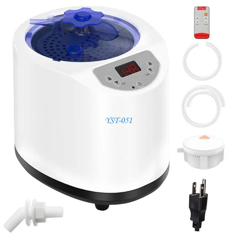 E15A 3 Liter Steam Maker For Body Relaxation Space 1200 calorie Power Wireless Unit 99 moment Feature
E15A 3 Liter Steam Maker For Body Relaxation Space 1200 calorie Power Wireless Unit 99 moment Feature