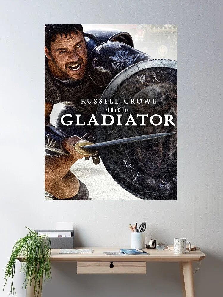 Gladiator Movie, Art Print Silk Poster Home Wall Decor
Gladiator Movie, Art Print Silk Poster Home Wall Decor