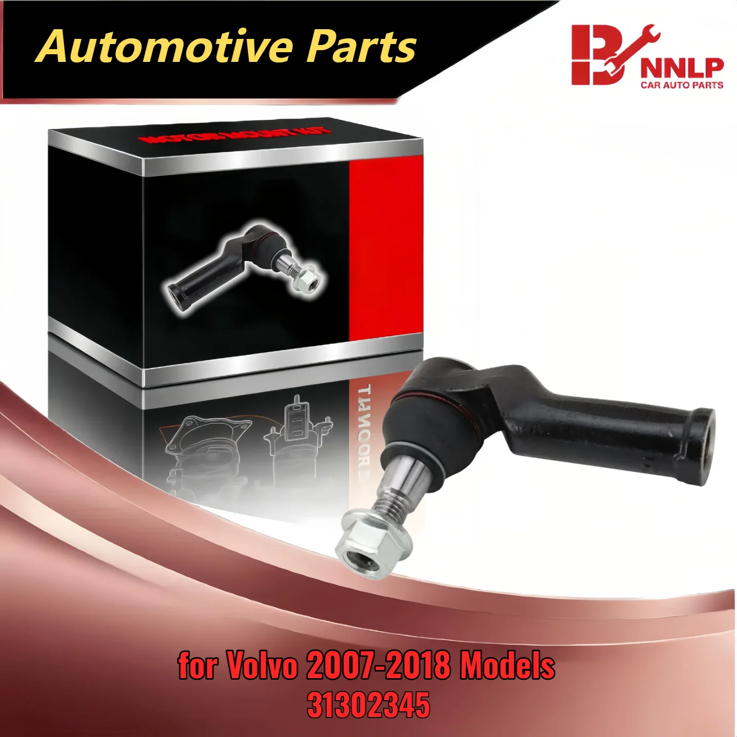 Front Right Outer Tie Rod by TRQ for Volvo 2007-2018 Models Replacement Part 31302345
Front Right Outer Tie Rod by TRQ for Volvo 2007-2018 Models Replacement Part 31302345
