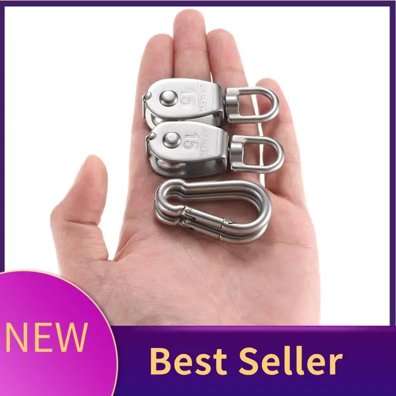 304 Stainless Steel Pulley Wire Rope U-Ring Hanger Pulley Hook Hook Saving Tool Easy To Replace
304 Stainless Steel Pulley Wire Rope U-Ring Hanger Pulley Hook Hook Saving Tool Easy To Replace