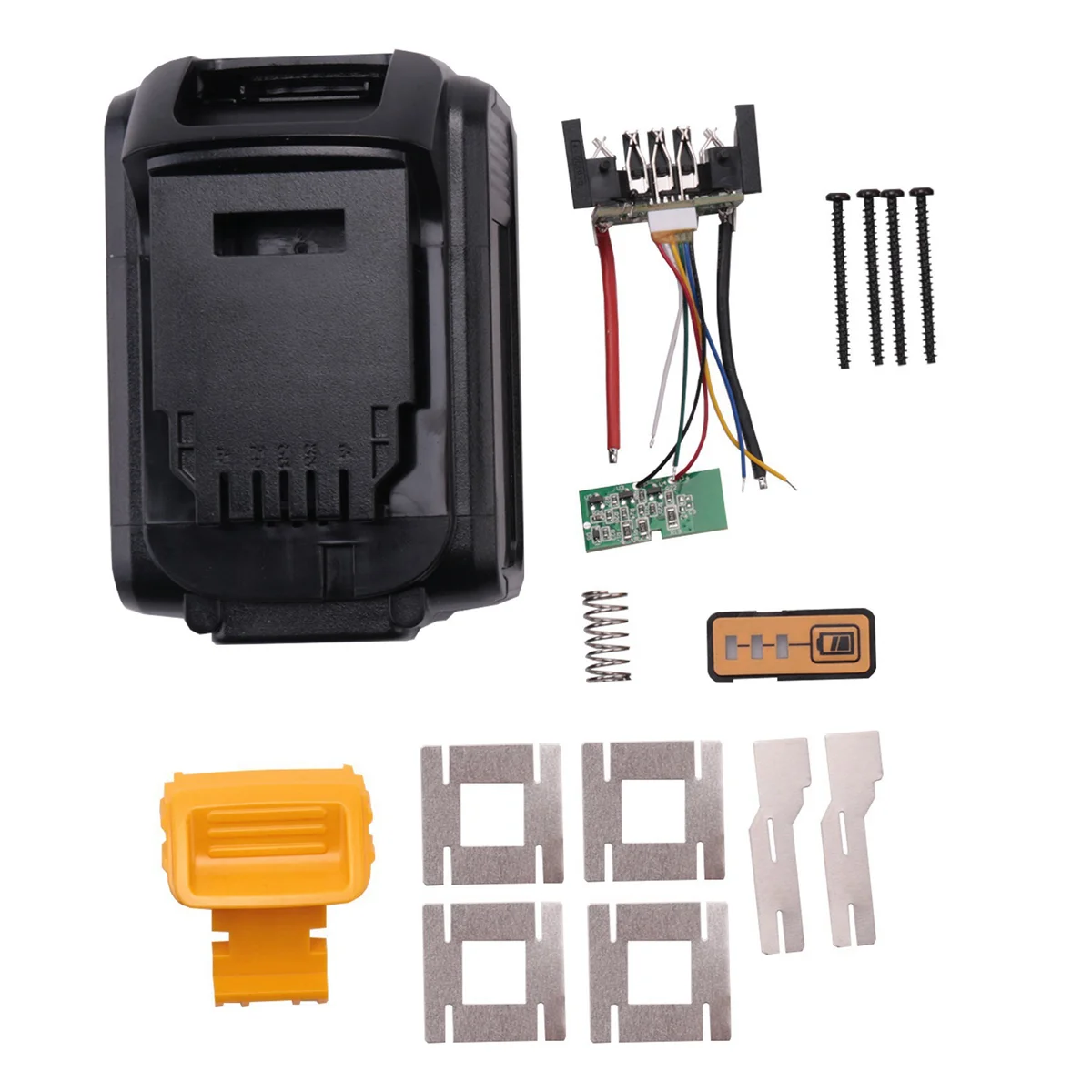 Для Dewalt 18 В 20 В сменный пластиковый корпус 3,0 Ач 4,0 Ач DCB201, DCB203, DCB204, DCB200, детали крышки литий-ионного аккумулятора, богатые
Для Dewalt 18 В 20 В сменный пластиковый корпус 3,0 Ач 4,0 Ач DCB201, DCB203, DCB204, DCB200, детали крышки литий-ионного аккумулятора, богатые