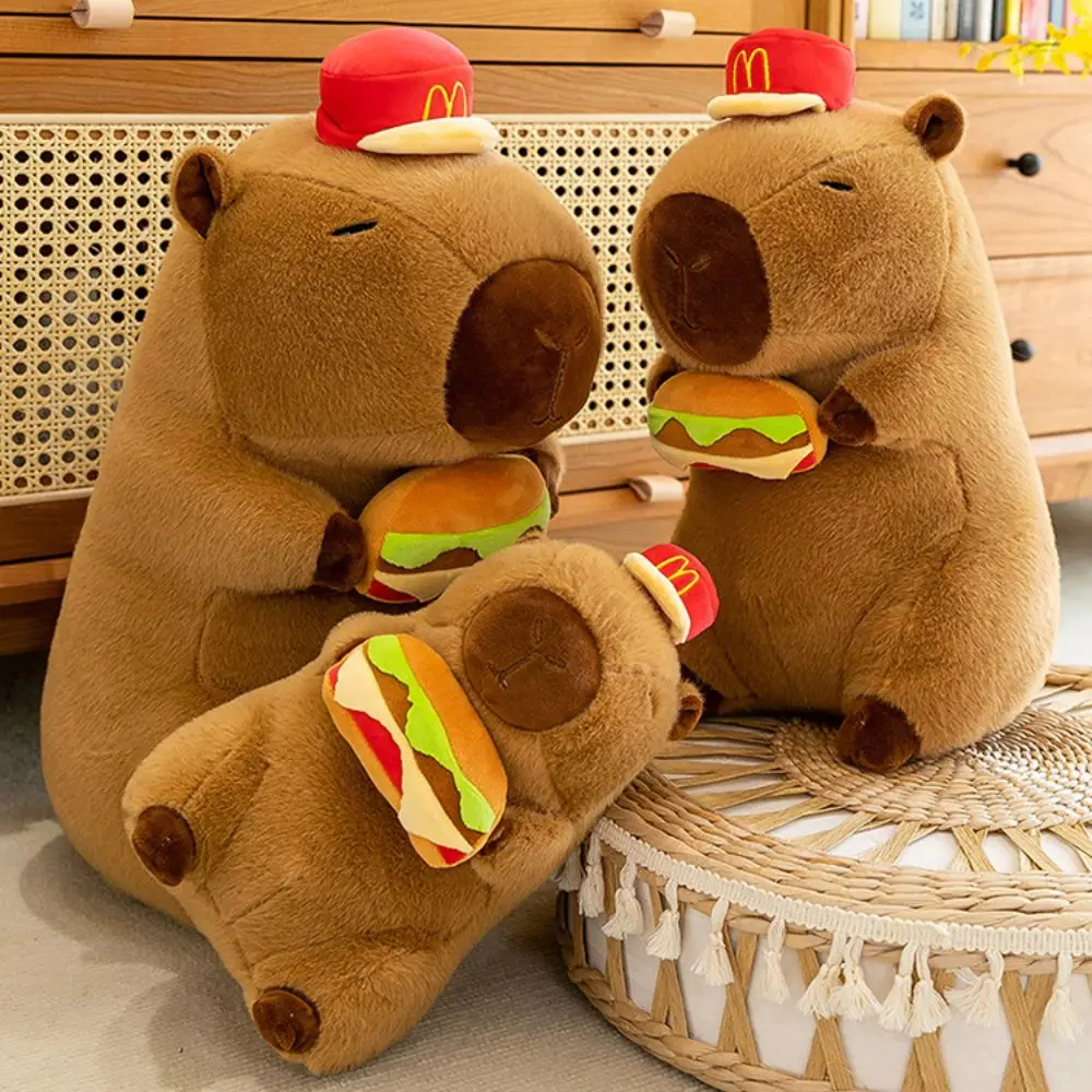 Capybara Hamburg Capybara Plush Toys Simulation Cloth Doll Capibara Anime Fluffty Toy 30cm/40cm Soft Capybara Plush Doll
Capybara Hamburg Capybara Plush Toys Simulation Cloth Doll Capibara Anime Fluffty Toy 30cm/40cm Soft Capybara Plush Doll