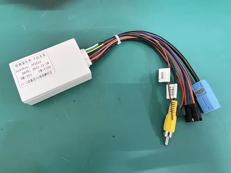 Cable and Canbus 360 Camera LVDS box For Toyota Land Cruiser LC200 2008-2020 For Toyota Land Cruiser Prado 150 2018-2022
Cable and Canbus 360 Camera LVDS box For Toyota Land Cruiser LC200 2008-2020 For Toyota Land Cruiser Prado 150 2018-2022