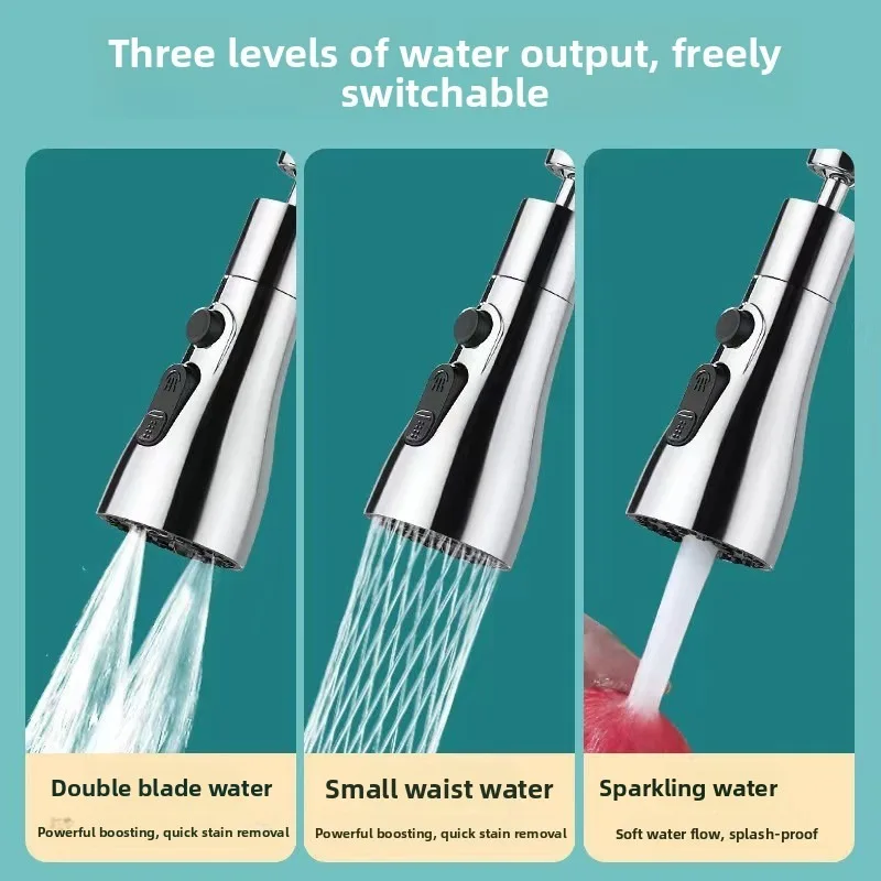 Универсальный удлинитель-распылитель для кухонного смесителя с поворотным механизмом и функцией повышения давления для мытья овощей в домашних условиях
Универсальный удлинитель-распылитель для кухонного смесителя с поворотным механизмом и функцией повышения давления для мытья овощей в домашних условиях