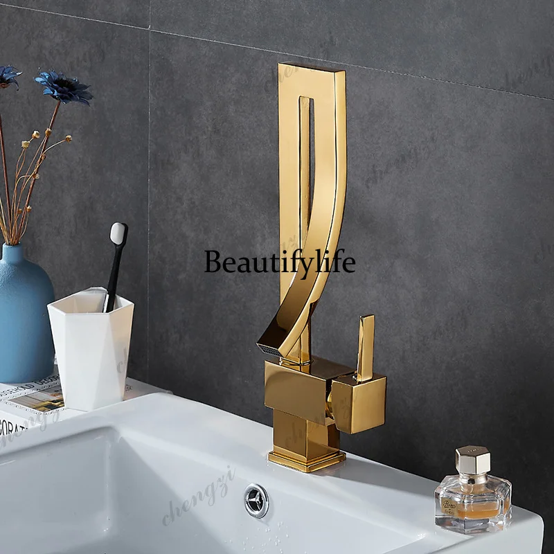 Wanmivezlo Bathroom Basin Faucet Brass Deck Mounted Waterfall Mixer Taps Single Handle Hot Cold Water Mixer Tap
Wanmivezlo Bathroom Basin Faucet Brass Deck Mounted Waterfall Mixer Taps Single Handle Hot Cold Water Mixer Tap