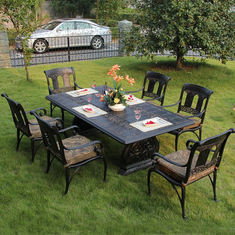 Outdoor Cast Aluminum Tables and Chairs Luxurious Villa High-end Clubs Courtyards Leisure Tables and Chairs Combination
Outdoor Cast Aluminum Tables and Chairs Luxurious Villa High-end Clubs Courtyards Leisure Tables and Chairs Combination