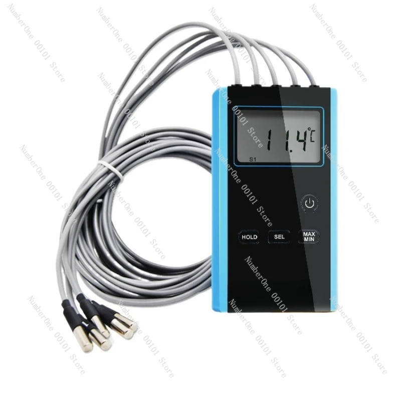 Portable Multi-probe Multi-point Thermometer Laboratory Temperature Collection Comparison Thermometer OYTM-5S
Portable Multi-probe Multi-point Thermometer Laboratory Temperature Collection Comparison Thermometer OYTM-5S