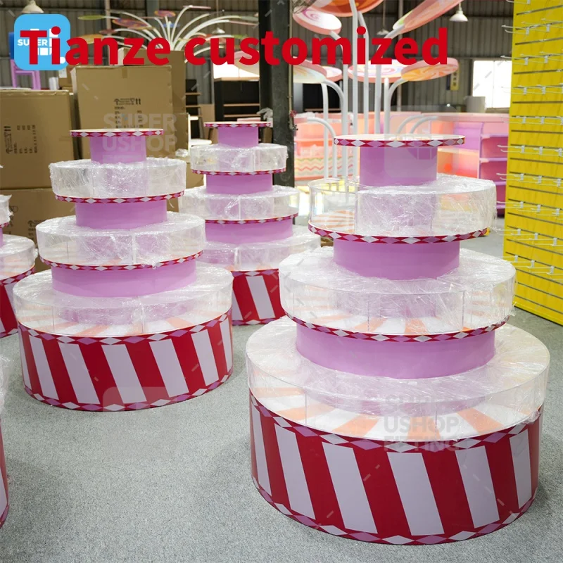 (customized)Custom Retail Store Showroom Pink Gondola Sweet Candy Display Rack Acrylic Candy Display Candy Display Containers
(customized)Custom Retail Store Showroom Pink Gondola Sweet Candy Display Rack Acrylic Candy Display Candy Display Containers