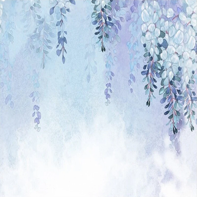 Modern simple and elegant floral plants noble TV luxurious home decoration bedroom background wall paper
Modern simple and elegant floral plants noble TV luxurious home decoration bedroom background wall paper