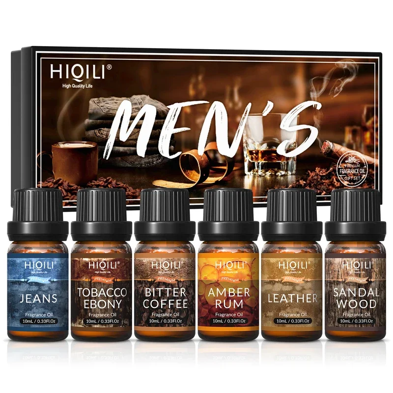 HIQILI Mens Fragrance Oils Set, Essential Oils for Aromatherapy, Pure Perfume Oil Aroma Oil for Car Diffuser Candles Making
HIQILI Mens Fragrance Oils Set, Essential Oils for Aromatherapy, Pure Perfume Oil Aroma Oil for Car Diffuser Candles Making