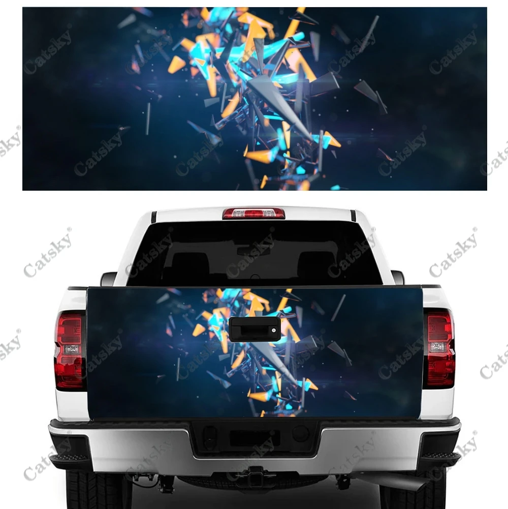 Striped polygonal irregular graphics Car sticker rear car exterior modification vinyl self-adhesive painting for truck stickers
Striped polygonal irregular graphics Car sticker rear car exterior modification vinyl self-adhesive painting for truck stickers