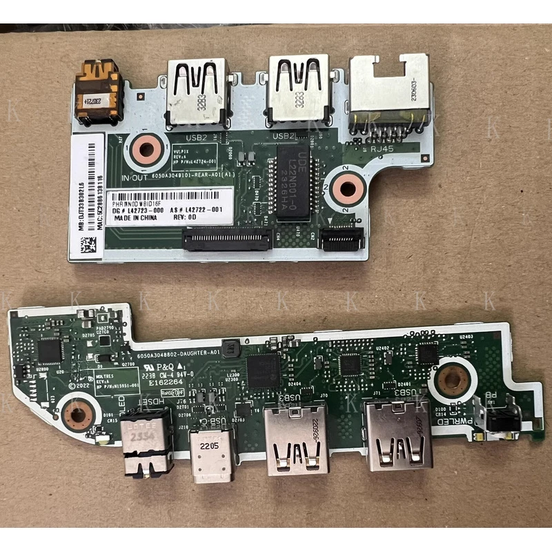 C New For HP T640 Thin Client USB2 USB3 USB-C Audio RJ45 Lan IO Board L42722-001
C New For HP T640 Thin Client USB2 USB3 USB-C Audio RJ45 Lan IO Board L42722-001