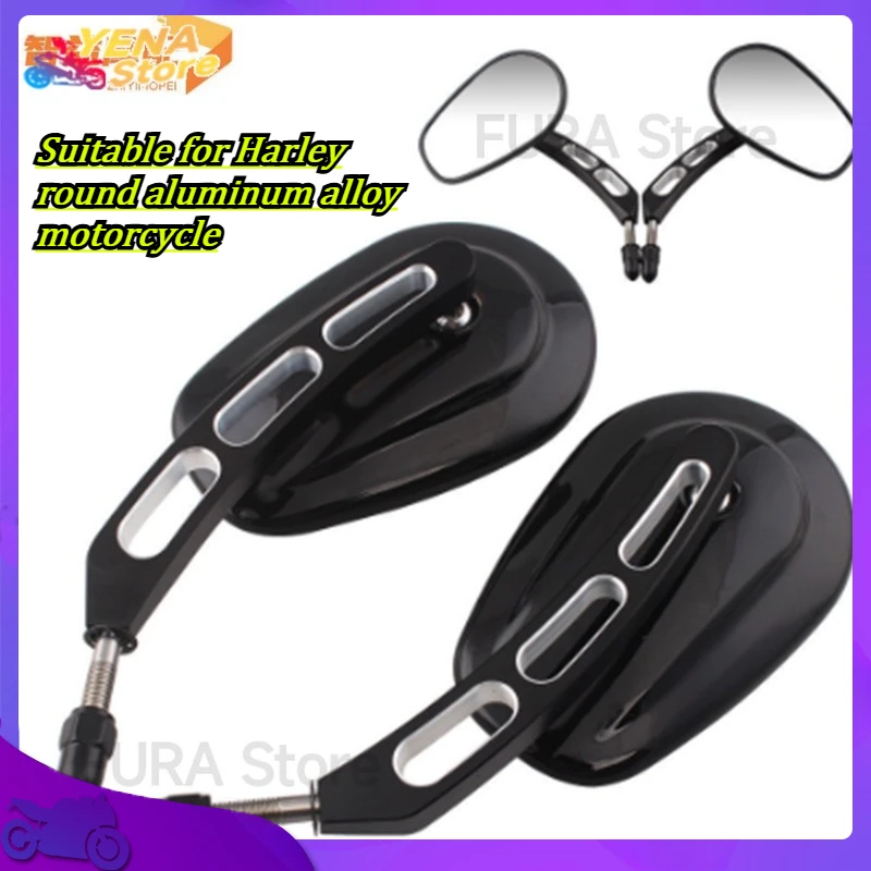 Suitable for Harley round aluminum alloy motorcycle diamond side view mirror black motorcycle accessories
Suitable for Harley round aluminum alloy motorcycle diamond side view mirror black motorcycle accessories