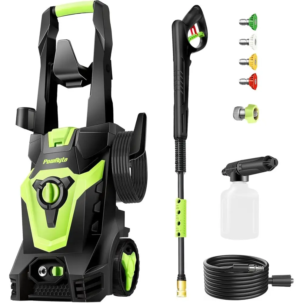 Мойка высокого давления, пенопластовая пушка, 4 различных насадки под давлением, мойка высокого давления для автомобилей/огорожков/подъездных дорог/дома/патио
Мойка высокого давления, пенопластовая пушка, 4 различных насадки под давлением, мойка высокого давления для автомобилей/огорожков/подъездных дорог/дома/патио