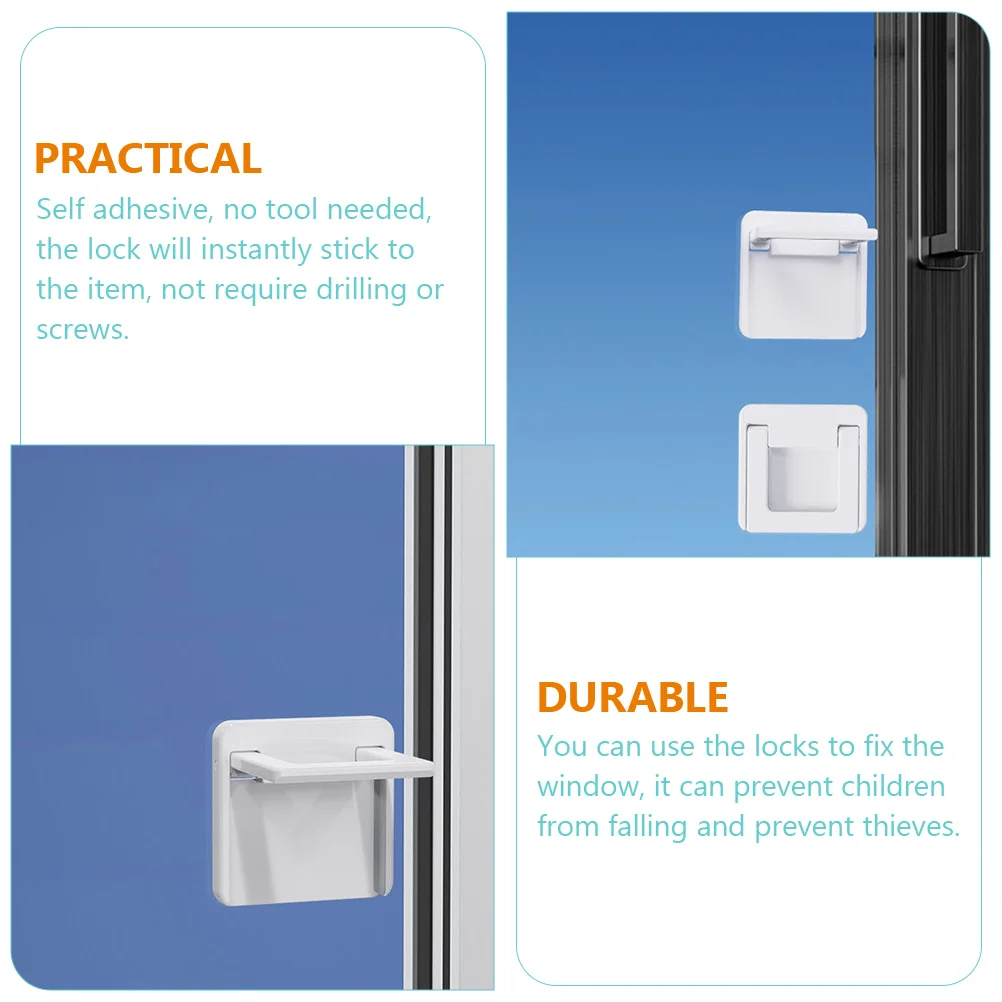 3pcs Window Stopper Security Lock Sliding Door Child Proof Safety Locks ABS Material Home Office School Hotel Use Prevent
3pcs Window Stopper Security Lock Sliding Door Child Proof Safety Locks ABS Material Home Office School Hotel Use Prevent
