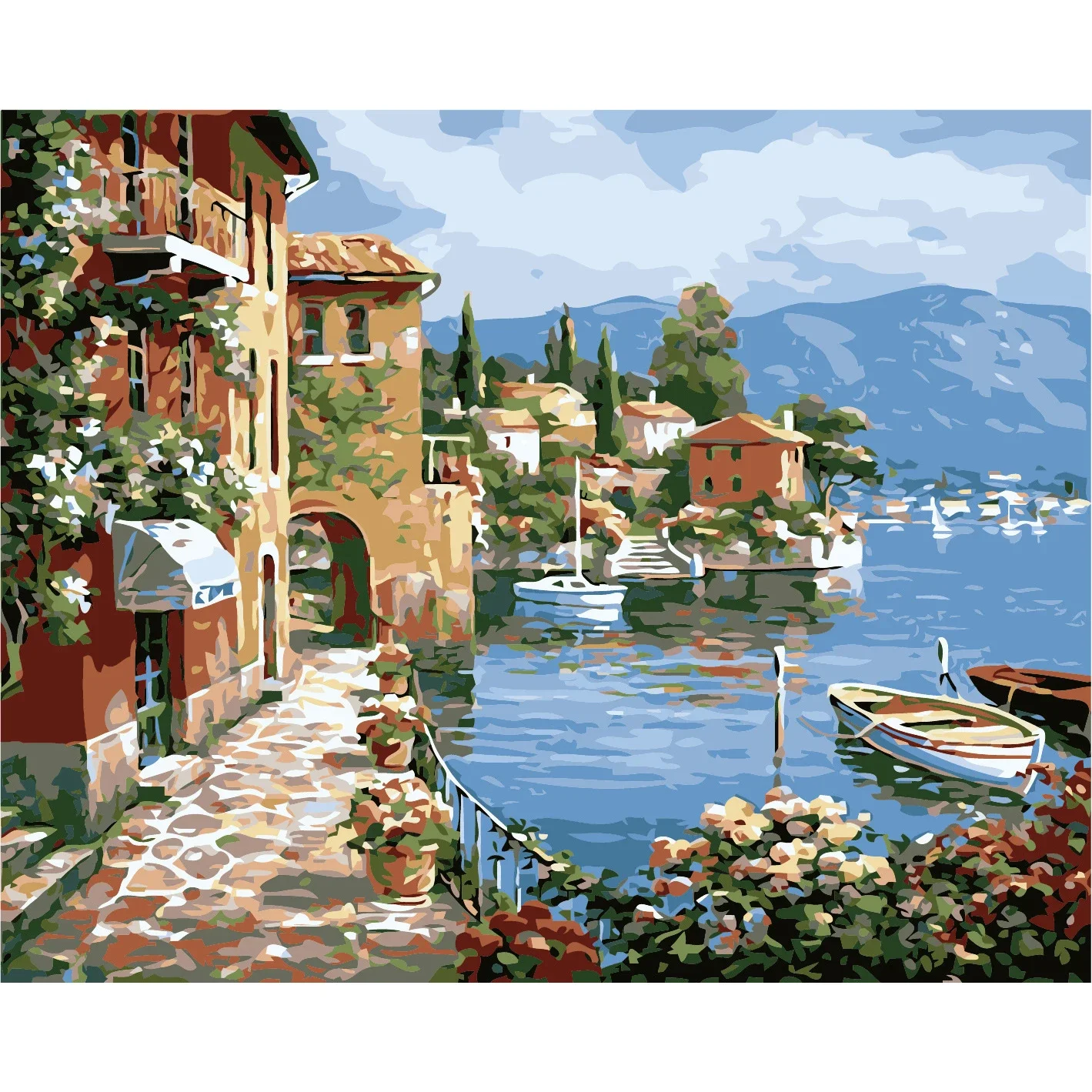DIY Craft Custom Canvas Paint by numbers Set Scenery Theme Oil Painting By Numbers With Wooden Frame For Adults & Kids
DIY Craft Custom Canvas Paint by numbers Set Scenery Theme Oil Painting By Numbers With Wooden Frame For Adults & Kids