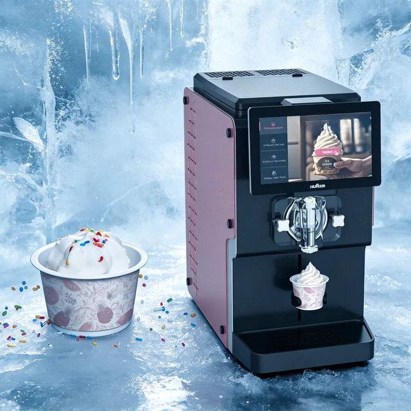 Ice Cream Vending Machine Automatic Dispense Self-Service Frozen Yogurt Kiosk for Indoor Locations
Ice Cream Vending Machine Automatic Dispense Self-Service Frozen Yogurt Kiosk for Indoor Locations