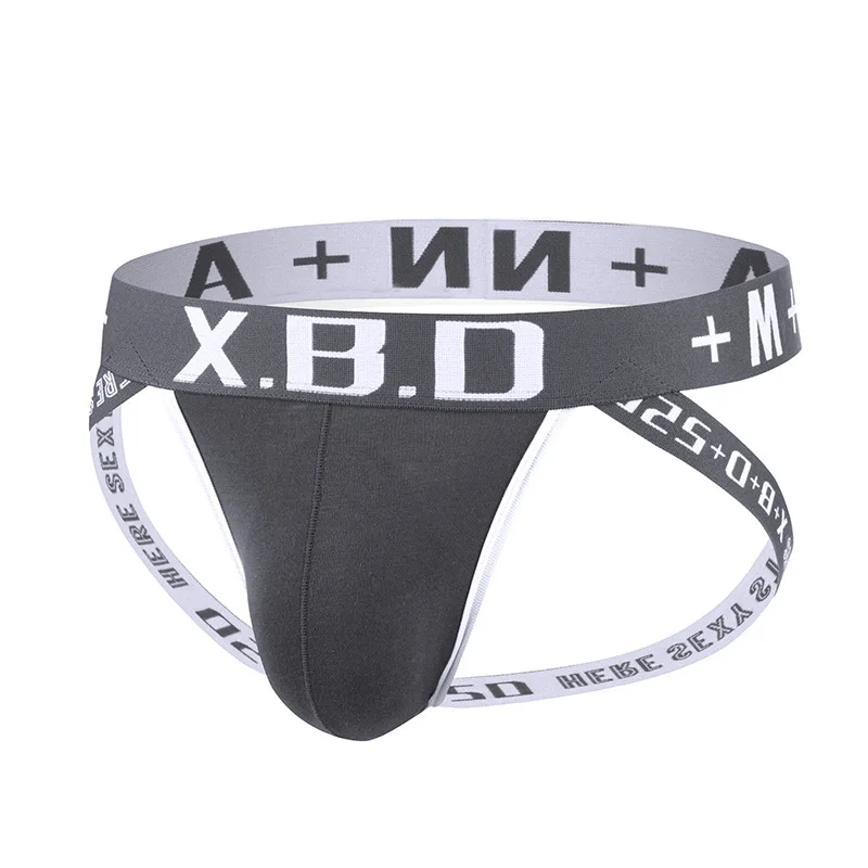 Men Jockstrap Thong Cotton Breathable Sexy U Convex Underpant Athletic Supporter Panties Buttocks Double T-Pants Sport Underwear
Men Jockstrap Thong Cotton Breathable Sexy U Convex Underpant Athletic Supporter Panties Buttocks Double T-Pants Sport Underwear