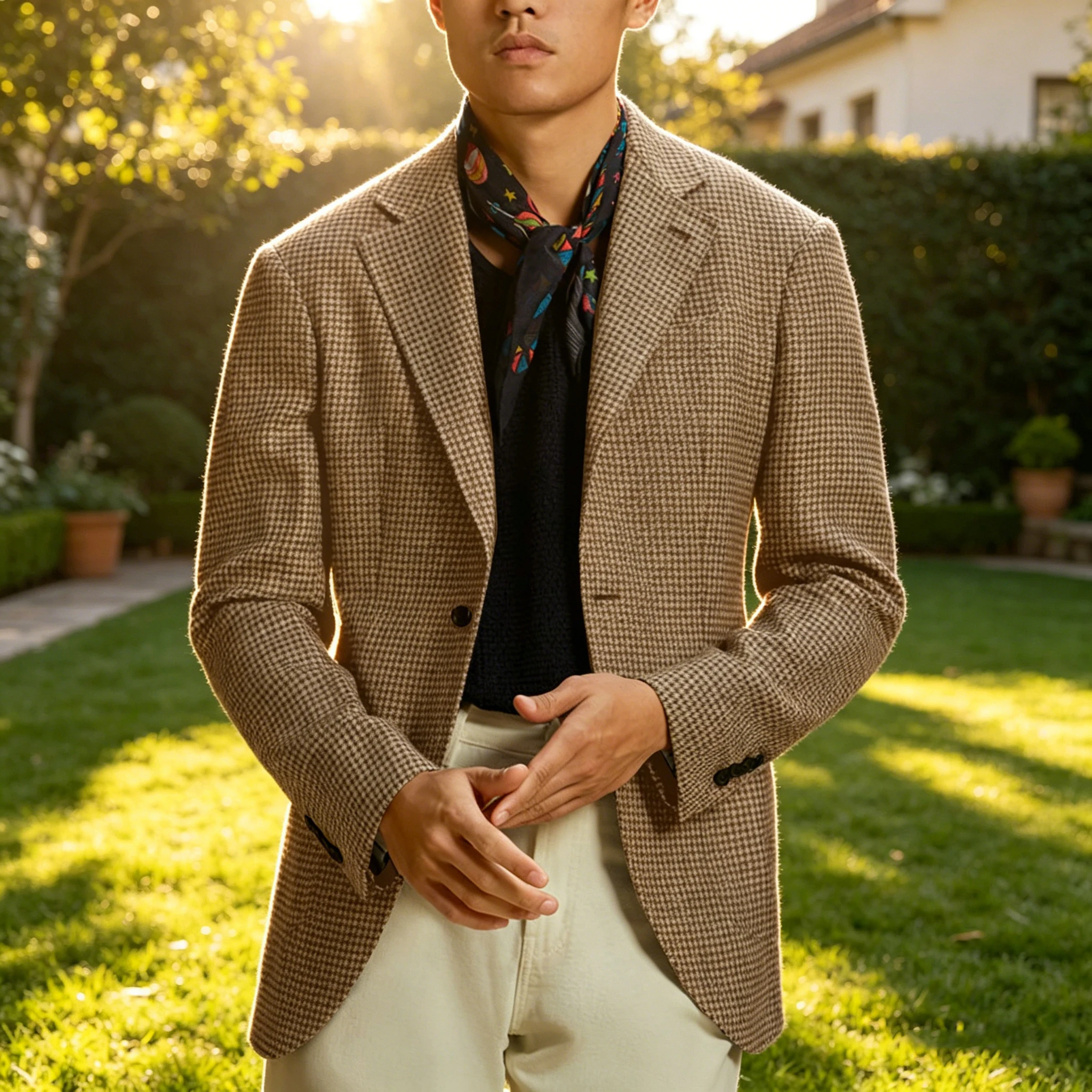 Vintage Men's Plaid Blazer Casual Notched Lapel Single-Breasted Suit Jacket Slim Fit Formal Business Coat Daily Wear For Spring
Vintage Men's Plaid Blazer Casual Notched Lapel Single-Breasted Suit Jacket Slim Fit Formal Business Coat Daily Wear For Spring