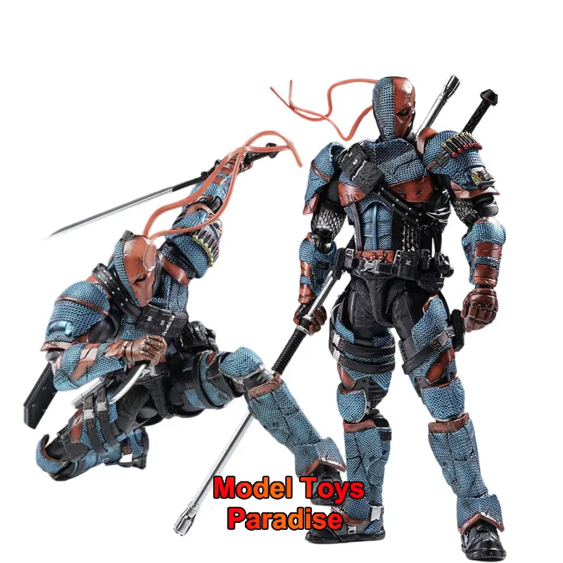 U-P-Finegures DC002 1/12 Collectible Toys Deathstroke Arkham Knight Super Villain Men Soldier 6Inch Action Figure Model Gifts
U-P-Finegures DC002 1/12 Collectible Toys Deathstroke Arkham Knight Super Villain Men Soldier 6Inch Action Figure Model Gifts