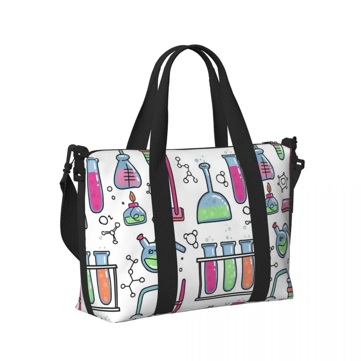 Beakers Laboratory Technology Science Chemistry 4 Beach Travel Bag Tote Bags for Gym Sport Women Shopping Duffle Shoulder Bag
Beakers Laboratory Technology Science Chemistry 4 Beach Travel Bag Tote Bags for Gym Sport Women Shopping Duffle Shoulder Bag