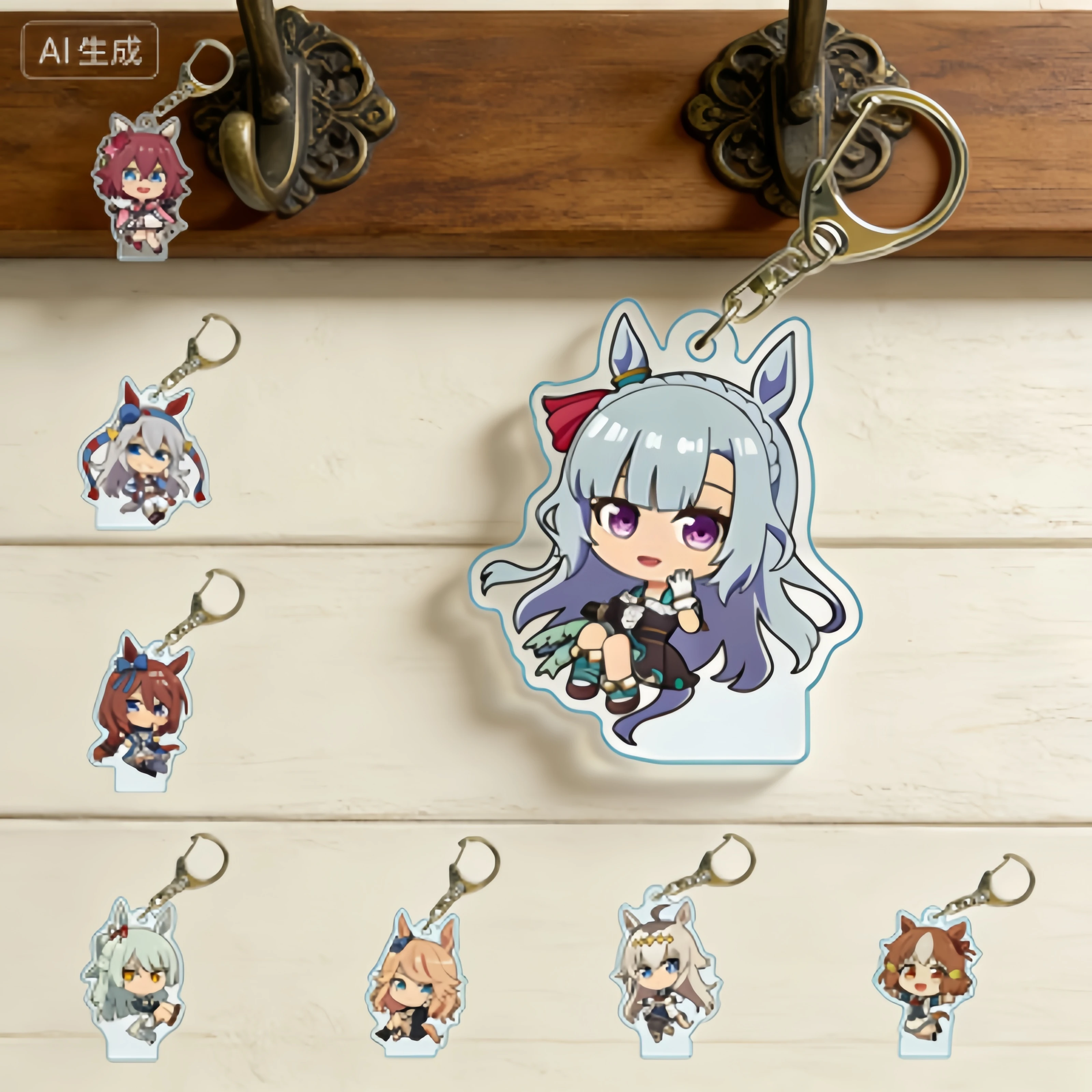 Wholesale Acrylic Stand Anime Uma Musume Pretty Derby Keychains Agnes Tachyon Dantsu Flame Agnes Tachyon figure Gifts 6cm
Wholesale Acrylic Stand Anime Uma Musume Pretty Derby Keychains Agnes Tachyon Dantsu Flame Agnes Tachyon figure Gifts 6cm
