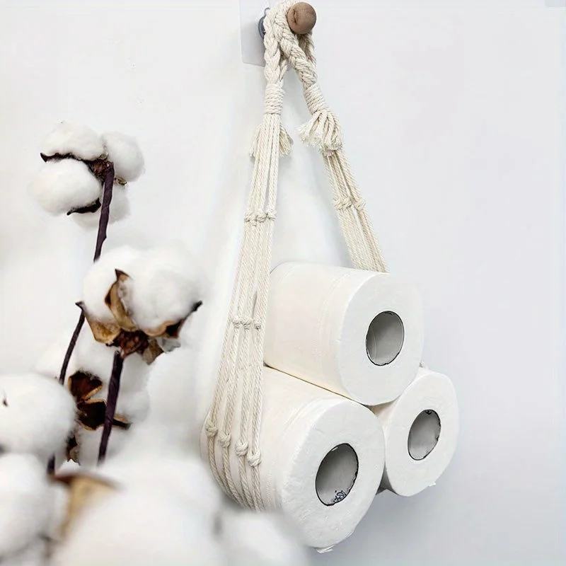 Roll Storage Hanging Basket Natural White Toilet Paper Tray Roll Organiser Toilet Paper Holder Bathroom Kitchen Basket
Roll Storage Hanging Basket Natural White Toilet Paper Tray Roll Organiser Toilet Paper Holder Bathroom Kitchen Basket