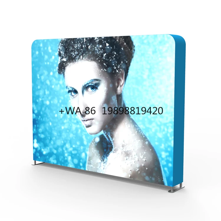 Коробка с бесшовной тканью с подсветкой и сублимационной печатью для рекламы Портативная 3D двусторонняя светодиодная подсветка
Коробка с бесшовной тканью с подсветкой и сублимационной печатью для рекламы Портативная 3D двусторонняя светодиодная подсветка