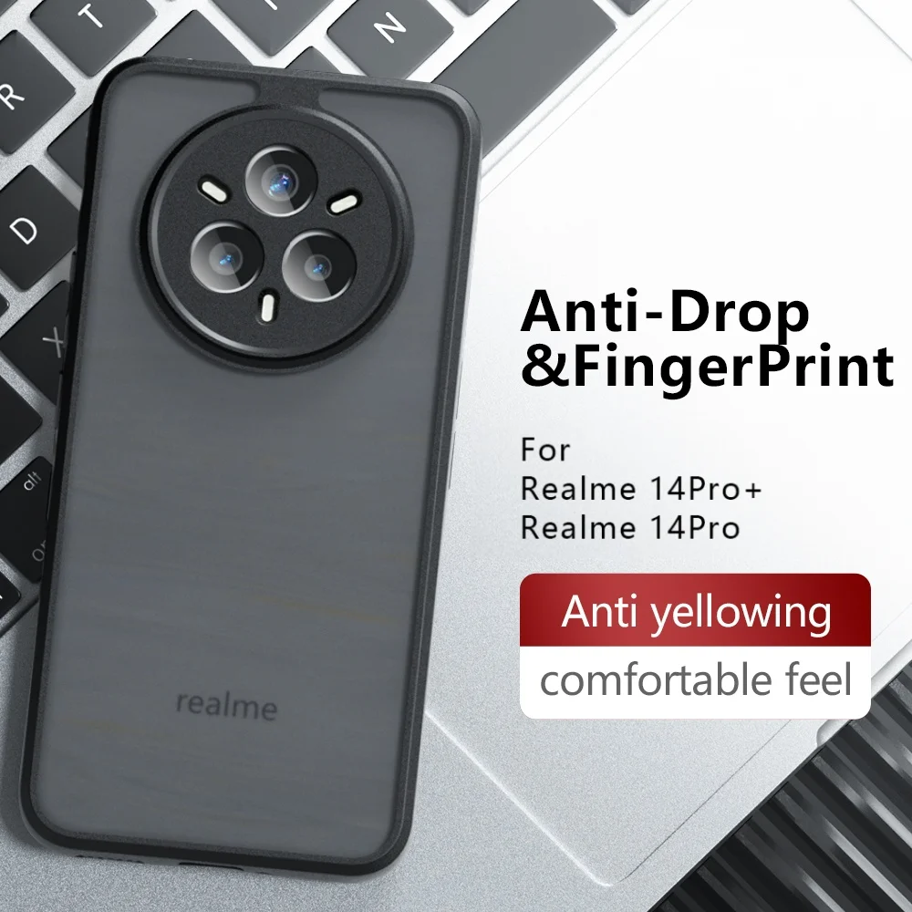 For Realme 14 Pro Case Cover for Realme 14 Pro Anti-fingerprint and anti-sweaty phone case Case For Realme 14 Pro
For Realme 14 Pro Case Cover for Realme 14 Pro Anti-fingerprint and anti-sweaty phone case Case For Realme 14 Pro