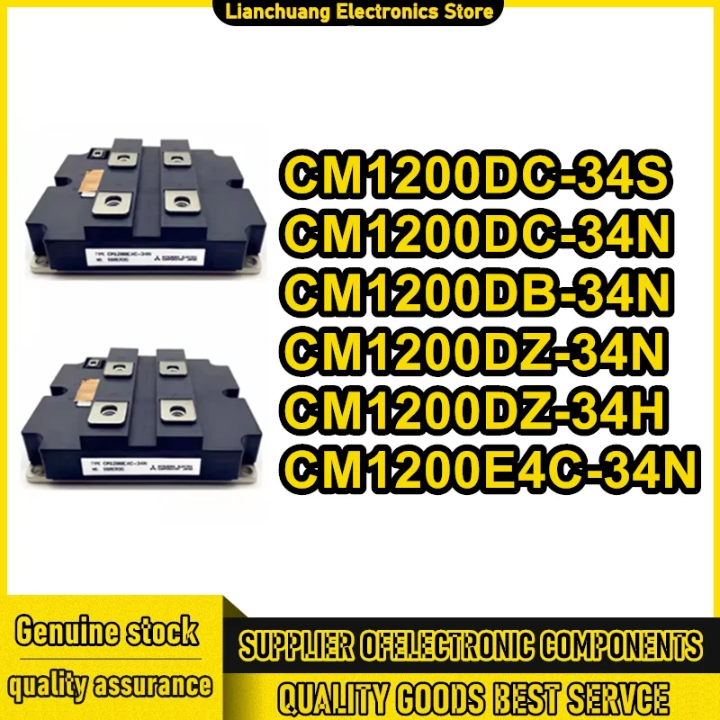 CM1200DB-34N CM1200DZ-34N CM1200DC-34N CM1200DC-34S CM1200DZ-34H CM1200E4C-34N NEW MODULE
CM1200DB-34N CM1200DZ-34N CM1200DC-34N CM1200DC-34S CM1200DZ-34H CM1200E4C-34N NEW MODULE