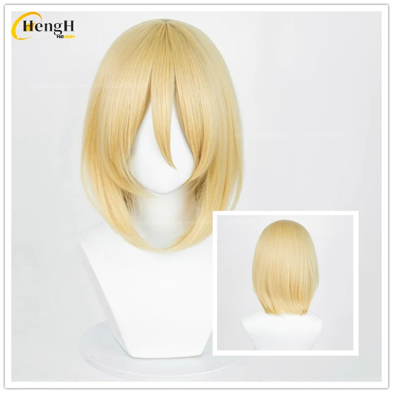 В наличии Аниме Энни Леонхарт Синтетические волосы 36 см Золотой Косплей Аниме Парик Термостойкие волосы Парики для Хэллоуина + Кепка для парика
В наличии Аниме Энни Леонхарт Синтетические волосы 36 см Золотой Косплей Аниме Парик Термостойкие волосы Парики для Хэллоуина + Кепка для парика