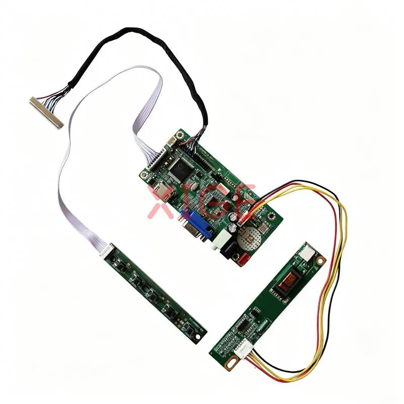 LCD Monitor Controller Drive Board Fit QD14XL07 QD14XL19 QD14XL12 QD14XL20 LVDS 30-Pin 1024*768 1-CCFL 1024x768 HDMI+VGA DIY Kit
LCD Monitor Controller Drive Board Fit QD14XL07 QD14XL19 QD14XL12 QD14XL20 LVDS 30-Pin 1024*768 1-CCFL 1024x768 HDMI+VGA DIY Kit
