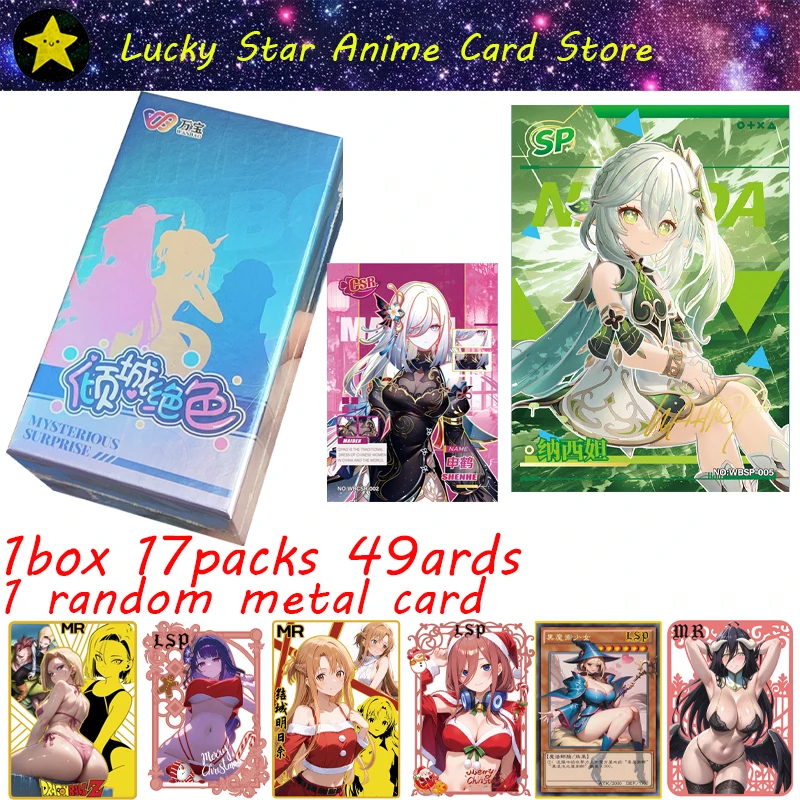 Stunning Beauty Goddess Story Collection Wifu Card Anime Goddess Card Table Toy Game Flash Card Child Kids Birthday Gift
Stunning Beauty Goddess Story Collection Wifu Card Anime Goddess Card Table Toy Game Flash Card Child Kids Birthday Gift