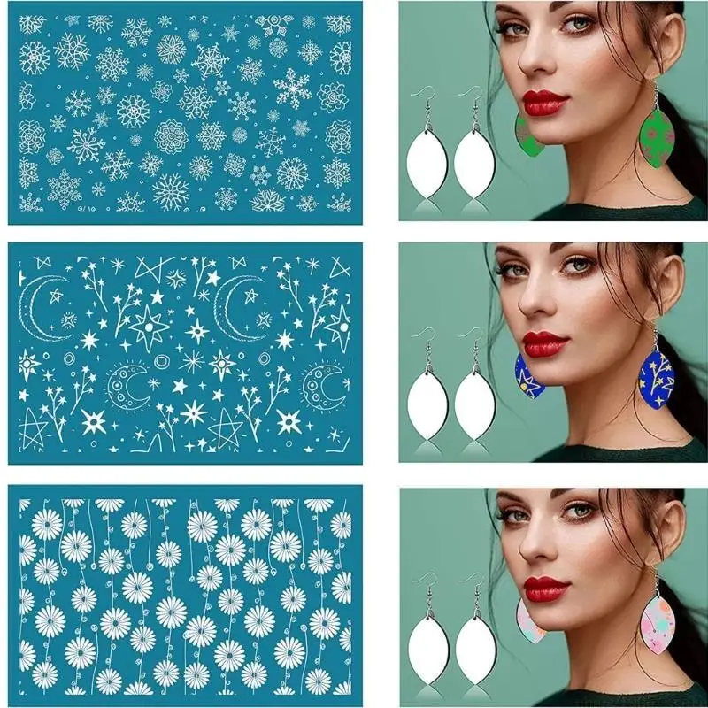 QX2E DIY Silk Screen Printing Stencil Reusable-Mesh Stencils Transfer Silk Screen Stencils for T-Shirts Ceramic Decorations
QX2E DIY Silk Screen Printing Stencil Reusable-Mesh Stencils Transfer Silk Screen Stencils for T-Shirts Ceramic Decorations