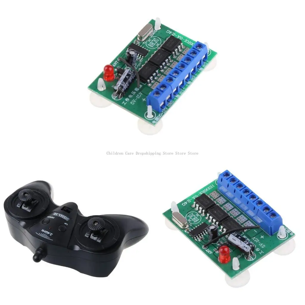 6CH High-power 2.4G 50 Meter Remote Control with Receiver 6-15v for Car Model Sh
6CH High-power 2.4G 50 Meter Remote Control with Receiver 6-15v for Car Model Sh