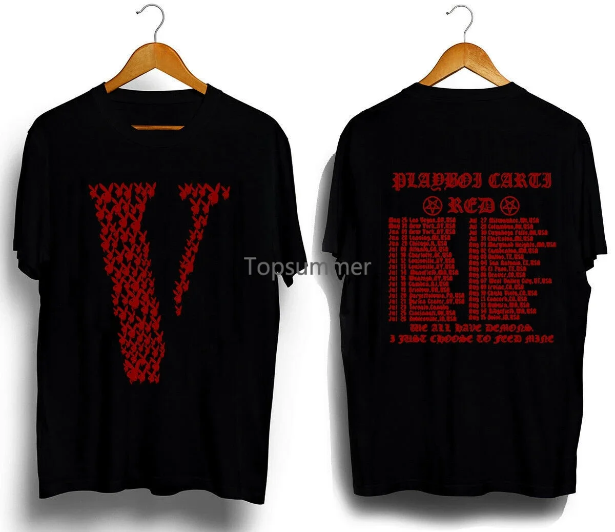 Playboi Carti Vladne Die Lit Red We All Have Demons Black T-Shirt Size S-3Xl Anime Tshirt Horror
Playboi Carti Vladne Die Lit Red We All Have Demons Black T-Shirt Size S-3Xl Anime Tshirt Horror
