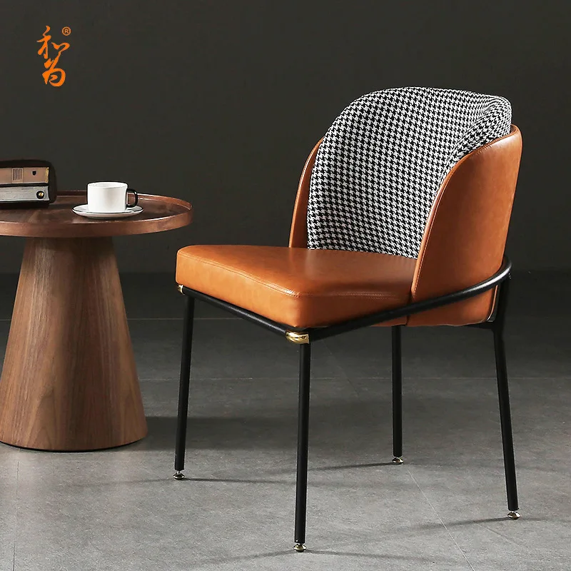 &* Modern Minimalist Nordic Style Dining Chairs Noir Leather Italian Light Luxury Dining Chairs Book Chairs
&* Modern Minimalist Nordic Style Dining Chairs Noir Leather Italian Light Luxury Dining Chairs Book Chairs