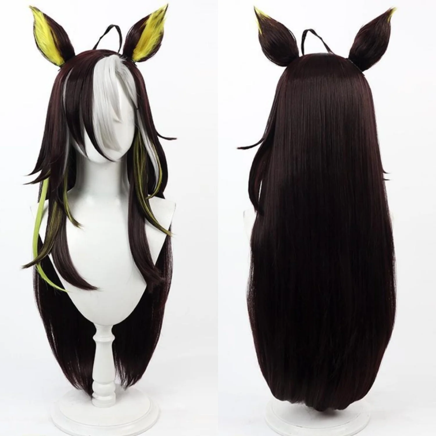 Cosplay Uma Musume Pretty Derby Dream Journey Wig Anime Game Party Ear Tail Wig
Cosplay Uma Musume Pretty Derby Dream Journey Wig Anime Game Party Ear Tail Wig